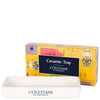 loccitane welcome home ceramic tray