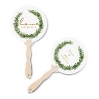 Love Wreath Personalised Hand Fan