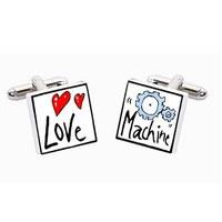 Love Machine Ceramic Cufflinks