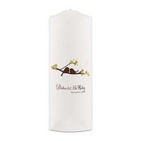 Love Bird Personalised Pillar Candles