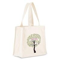 Love Bird Tree Personalised Tote Bag
