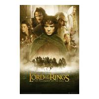 lord of the rings fellowship of the ring one sheet maxi poster 61 x 91 ...