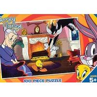 looney tunes tweety and sylvester 100pc jigsaw puzzle