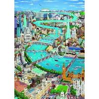 London - The Thames 1000 Piece jigsaw Puzzle