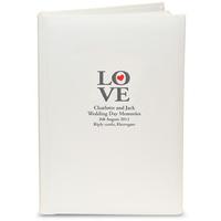 Love Photo Album with Sleeves Customised