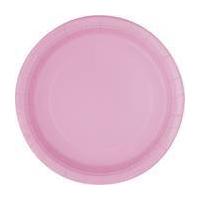 Lovely Pink Paper Plates 8 Pack