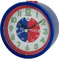 Lorus LHE034L Time Teacher Beep Alarm Clock Blue