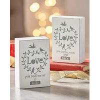 Loved Up Plaques Set Of Two