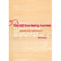 love being married wedding card ug1039