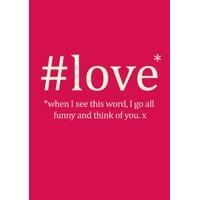 #love | Valentine\'s day Card