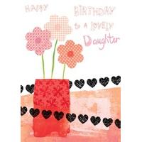 Lovely Daughter | Happy Birthday Card