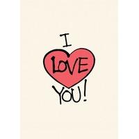 Love in Heart| Valentine\'s Day Card |LL1154