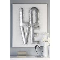 Love Canvas Oil Painting In Wooden Frame With Aluminium Trims