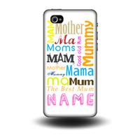 loads o mum white personalised phone cases