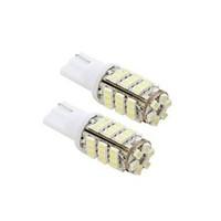 Lorcoo 2PCS 42SMD T10 12V LED Replacement Light Bulbs STICKER 921 912 906(White)