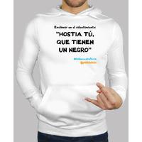 lolaso have a white hooded sweatshirt black