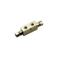 Locking block valve, 3/8, 300 bar, double