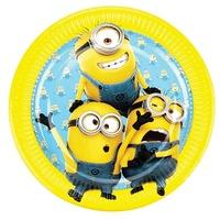Lovely Minions Plates (Pack of 8)