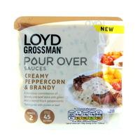 Loyd Grossman Pour Over Sauce Creamy Peppercorn