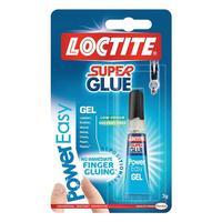 loctite power easy repositionable gel tube super glue 3g