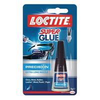 loctite precision bottle super glue with extra long nozzle 5g