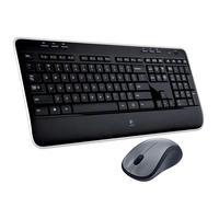 logitech mk520 wireless combo full size keyboard and laser mouse uk