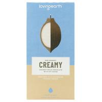 Loving Earth Creamy Coconut 47% Cacao Raw Mylk Chocolate - 80g