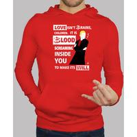 love is blood (boys hoodies and girl)