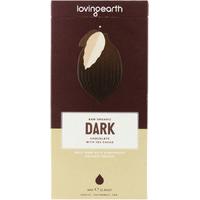 loving earth dark 72 cacao raw chocolate 80g