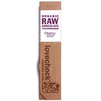 Lovechock Raw Organic Cherry Chilli Chocolate 40g