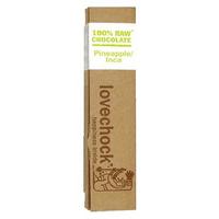 Lovechock Raw Organic Pineapple Incanberry Chocolate 40g