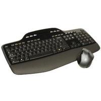 Logitech Wireless MK710 Desktop Keyboard and Mouse Set Black