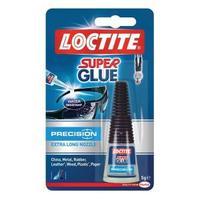 Loctite 5g Precision Bottle Super Glue with Extra-long Nozzle 298453