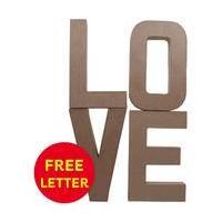 Love Mache 20 cm Letters Box Set