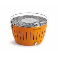 lotus grill bbq in orange with free fire lighter gel charcoal lotus xl