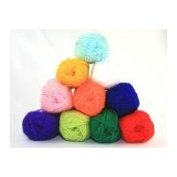 Loweth Crafty Knit Knitting Yarn Assorted Bright Colours