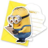 Lovely Minions Paper Party Invitations