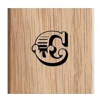 Lowercase Alphabet Letter C Stamp 3.8 x 3.8 cm