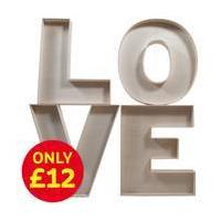 LOVE Fillable Letters 4 Pack