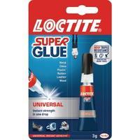 Loctite Clear Universal Super Glue Tube 3g 1620715