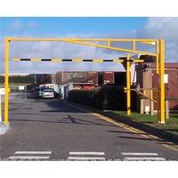 Low Level Locking Facility for Height Restrictor Barrier