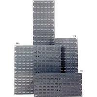 Louvre Panels 500 high x 500 wide for wall mounting plastic bins