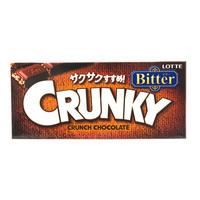 Lotte Crunky Crunch Bitter Chocolate