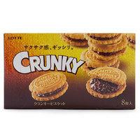Lotte Crunky Chocolate Sandwich Biscuits