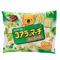 lotte koalas march chocolate cream biscuits