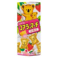 lotte koalas march strawberry cream biscuits