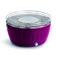 lotusgrill smokeless xl charcoal bbq purple xl