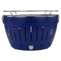 LotusGrill Smokeless Charcoal Grill BBQ, Blue, Standard