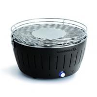 lotusgrill smokeless xl charcoal bbq anthracite xl