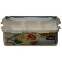 Lock&Lock Rectangular Container with Dividers (HPL817C-B)